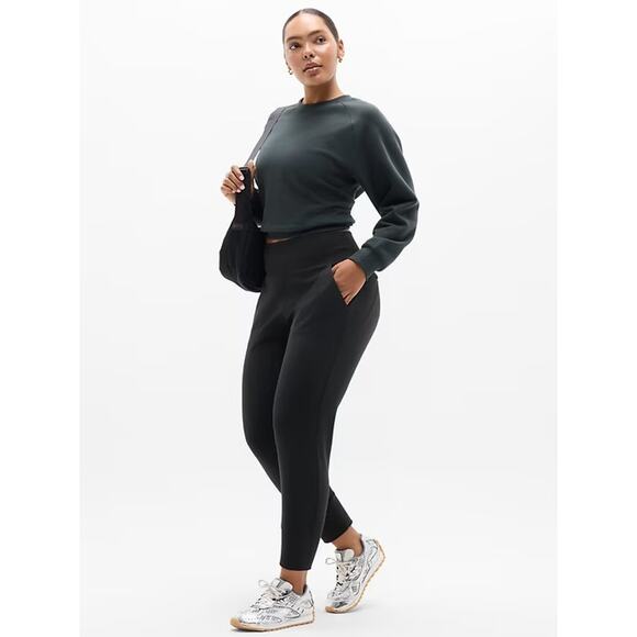 Athleta Pants - Athleta Venice Black Athleisure Athletic Travel Lounge Jogger Pants Plus Size 2X